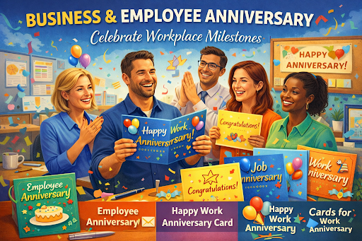 Business Anniversary Cards: Celebrate Workplace Milestones with Meaningful Messages Business Anniversary Cards