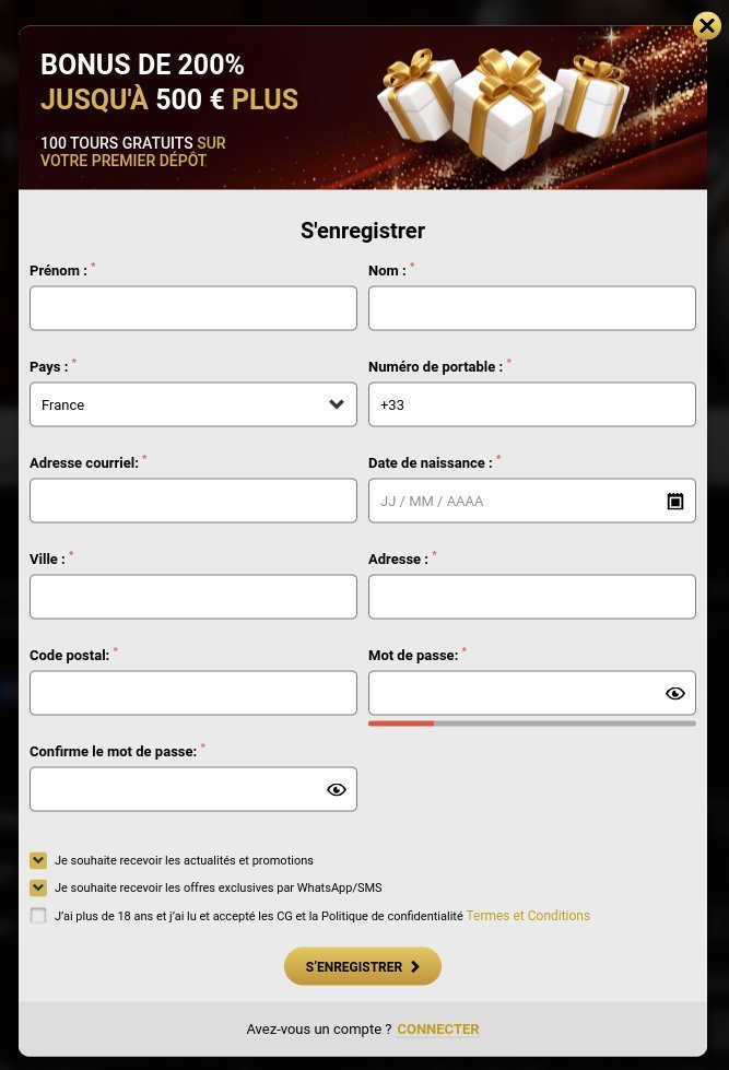Unique casino en ligne à France
